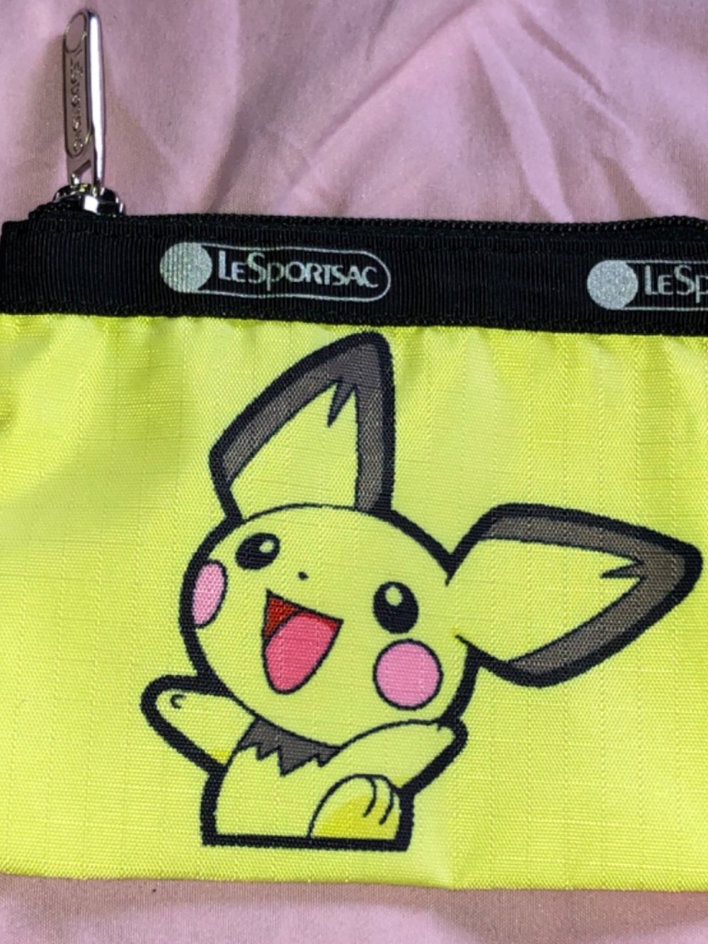 LeSportsac Pokemon Pikachu Mini Coin Purse - Picture 7 of 7